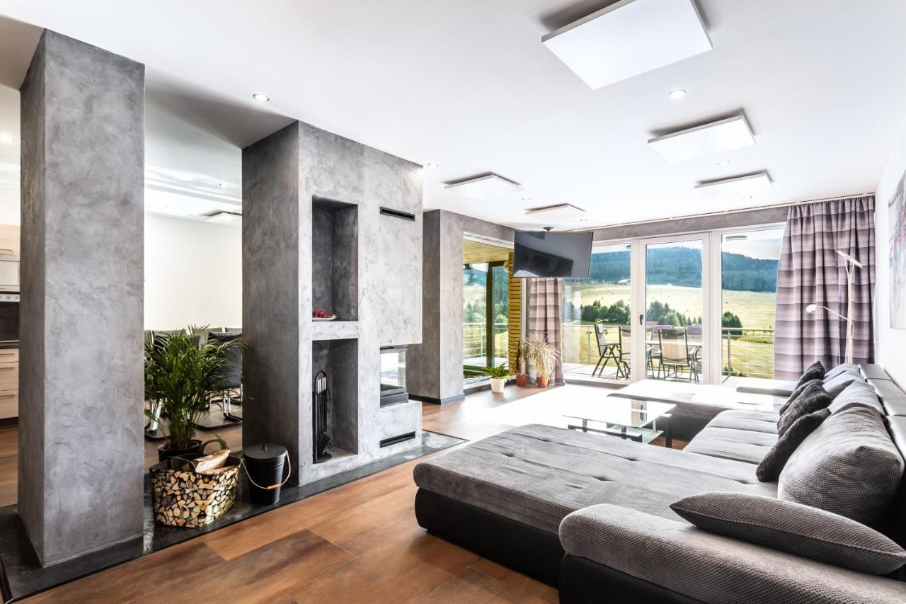 Wellness Villa Klinovec Views โลชนา โปด กลิโนฟเซม ภายนอก รูปภาพ